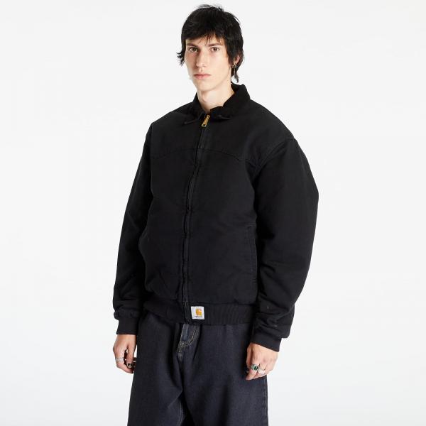 Bunda Carhartt WIP OG Santa Fe Jacket Black/ Black S