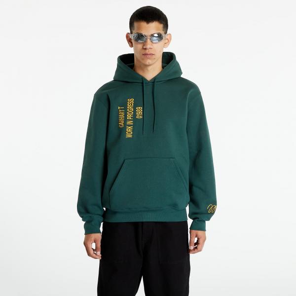 Mikina Carhartt WIP Hooded Signature Sweat Discovery Green L