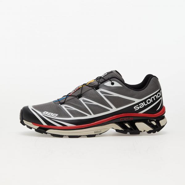 Tenisky Salomon XT-6 Pewter/ Black/ Aurora Red EUR 48