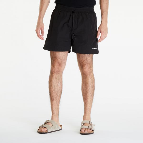 Plavky Carhartt WIP Tobes Swim Trunks Black/ White XS