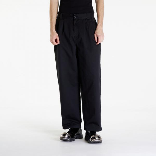 Kalhoty Carhartt WIP Marv Pant Black Stone Washed XS
