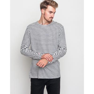 Triko Loreak Mendian Marloi Slub Jersey Ecru / Navy