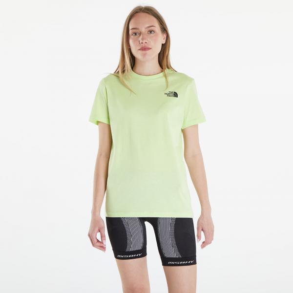 Tričko The North Face Relaxed Redbox Short Sleeve T-Shirt Astro Lime XS