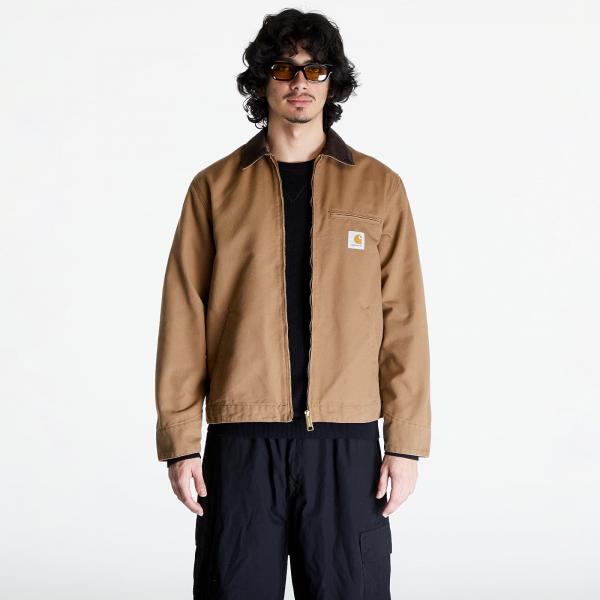 Carhartt WIP Detroit Jacket UNISEX Hamilton Brown/ Tobacco Rinsed