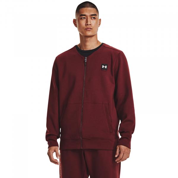 Mikina Under Armour Summit Knit Graphic Fz Chestnut Red M