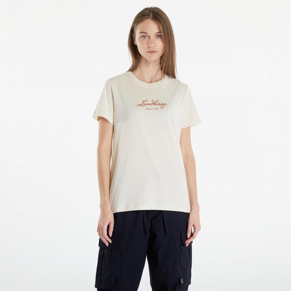 Tričko Lundhags Järpen Logo T-Shirt W Chalk White XS