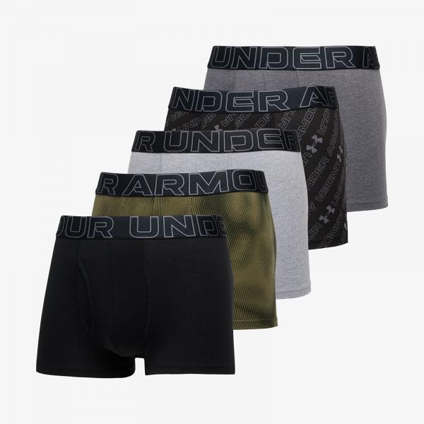 Boxerky Under Armour M Performance Cotton Nov 3in Green S