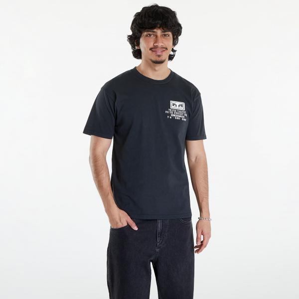 Tričko OBEY Twisted Pleasure T-Shirt Pigment Vintage Black M