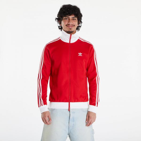 Mikina adidas Adicolor Classics Beckenbauer Track Top Better Scarlet/ White S