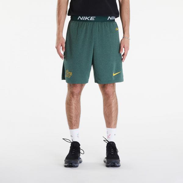 Šortky Nike Men's AC DF Short Knit Oakland Athletics Pro Green/ Pro Green S