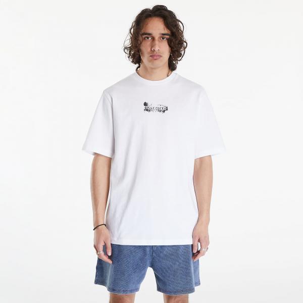 Tričko Daily Paper Scratch Logo Short Sleeve T-Shirt White S