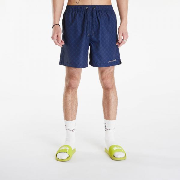 Plavky Daily Paper Kato Monogram Swimshorts Pageant Blue S