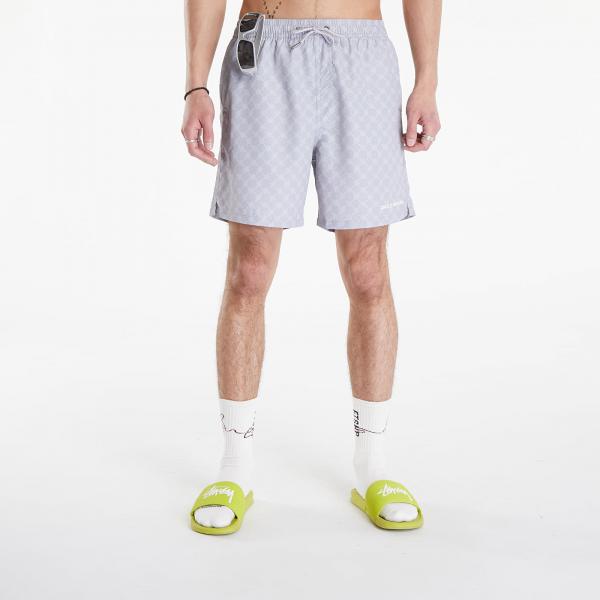 Plavky Daily Paper Kato Monogram Swimshorts Sleet Grey S