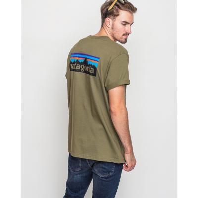 Triko Patagonia P-6 Fatigue Green