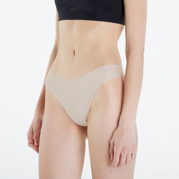 Kalhotky Under Armour Pure Stretch NS Thong Beige XS