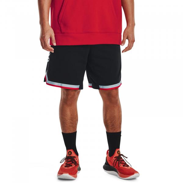 Šortky Under Armour Curry Fleece 9'' Short Black M