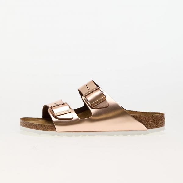 Tenisky Birkenstock Arizona Birko-Floor Soft Metallic Copper EUR 38