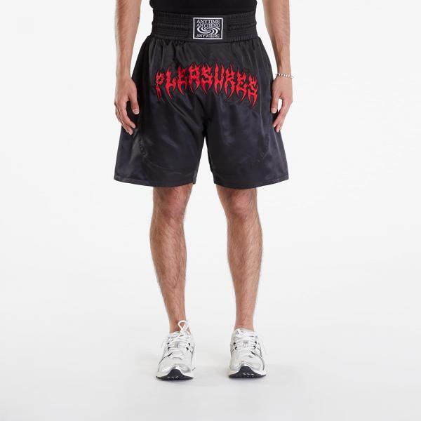 Šortky PLEASURES Anywhere Muay Thai Shorts Black L