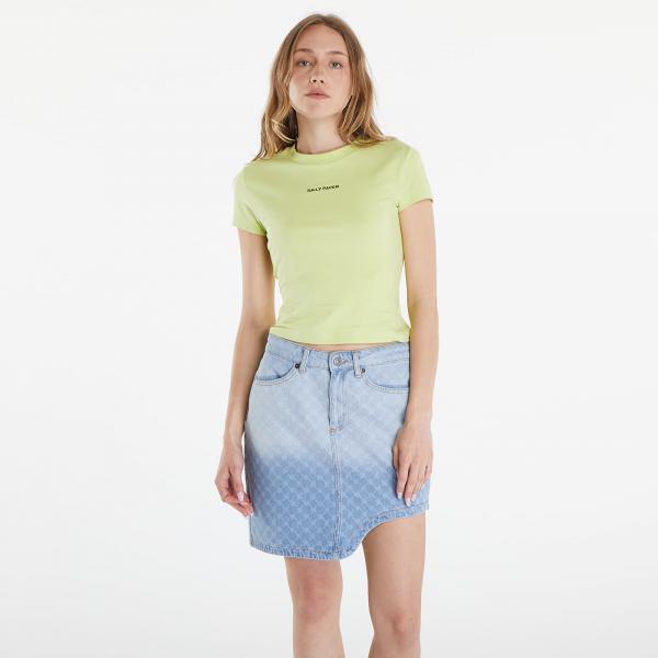 Tričko Daily Paper Logotype Cropped Short Sleeve T-Shirt Daiquiri Green L