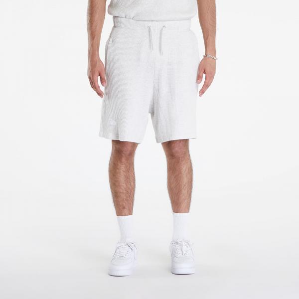 Šortky Patta Basic Waffle Shorts Melange Grey M