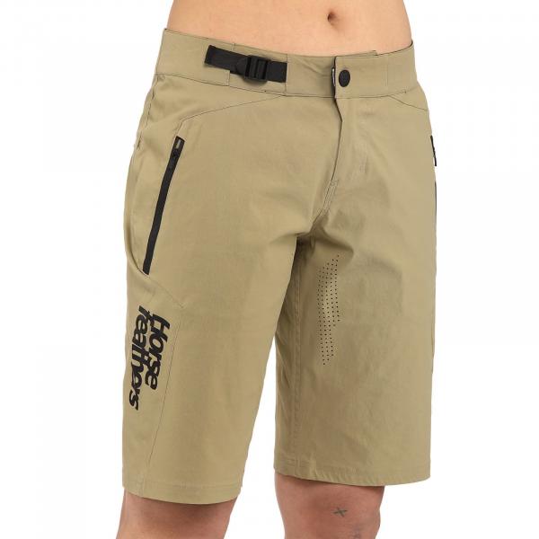 Šortky Horsefeathers W Stoker II Bike Shorts Sandstone 36