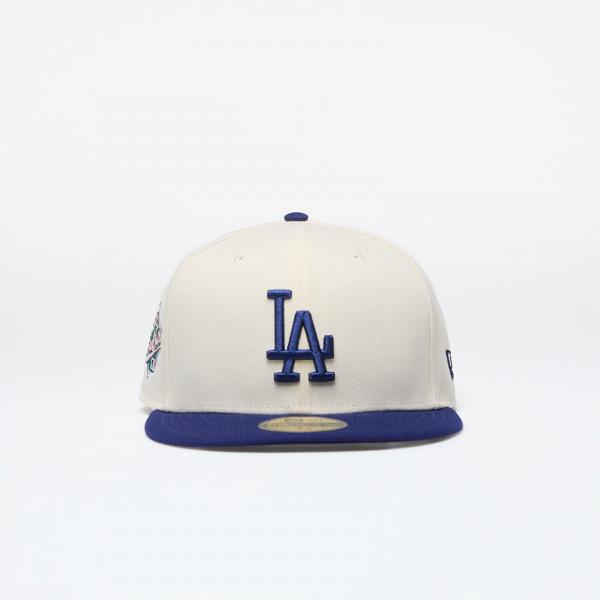 Kšiltovka New Era Los Angeles Dodgers 59Fifty Fitted Cap Light Cream/ Official Team Color 7 5/8