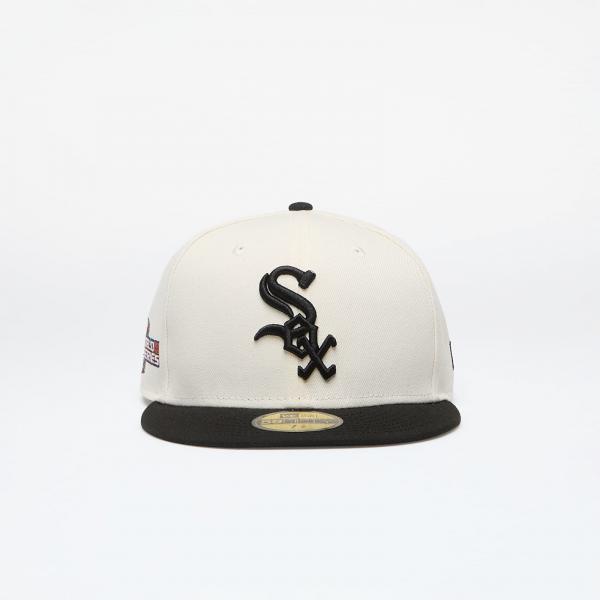 Kšiltovka New Era Chicago White Sox 59Fifty Fitted Cap Light Cream/ Black 7 3/8