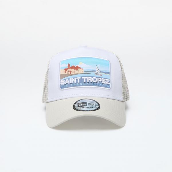 New Era Saint Tropez 9Forty Trucker Off White/ Oat Milk