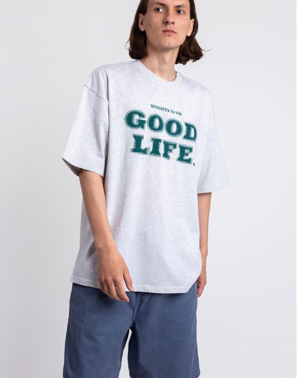 Carhartt WIP S/S Mist T-Shirt Ash Heather/Chervil L