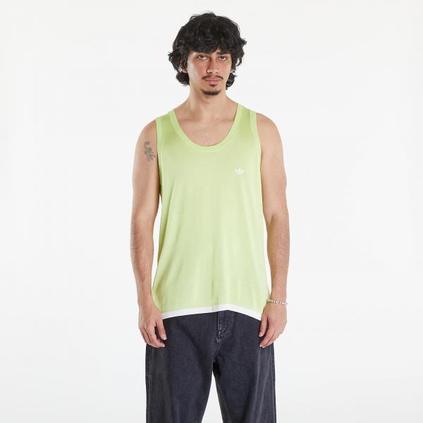 Vesta adidas x Wales Bonner Knit Vest Semi Frozen Yellow/ Chalk White XL