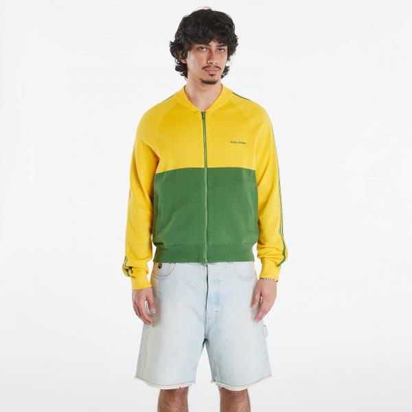 Mikina adidas x Wales Bonner Knit Sweatshirt Bold Gold/ Crew Green S