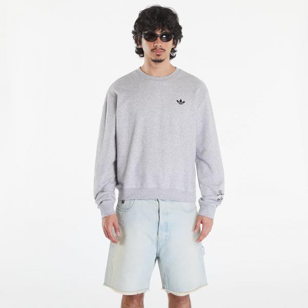 Mikina adidas x Wales Bonner Long Sleeve Sweatshirt Medium Grey Heather S