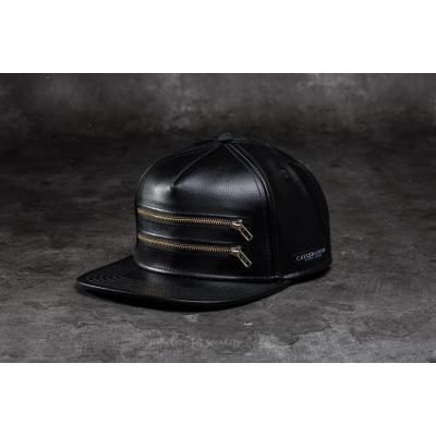 Cayler & Sons BL Zipped Cap Black/ Gold