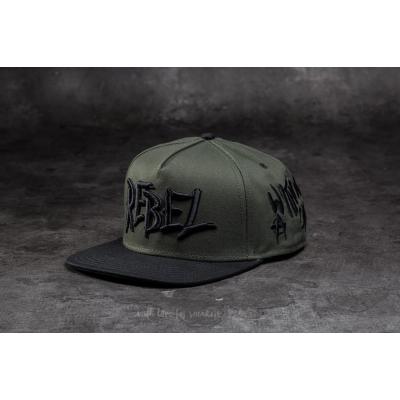 Cayler & Sons BL Rebel Cap Olive/ Black/ Woodland