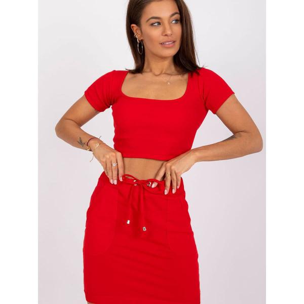 Top Rue Paris model 178106 Red XS