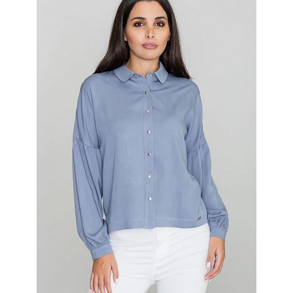 Košile Figl model 111028 Blue S/M