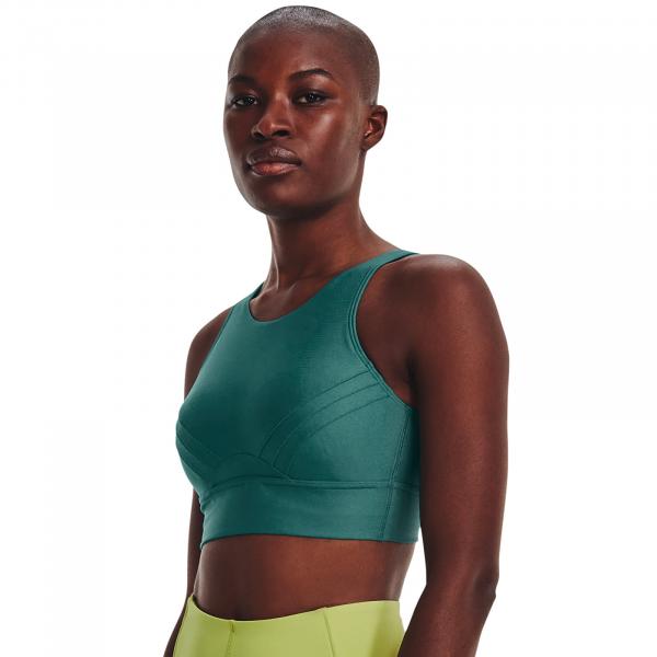 Podprsenka Under Armour Infinity Pintuck Mid Green S