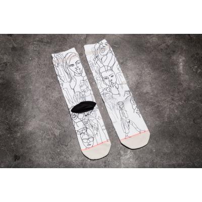 Stance Faces Off White