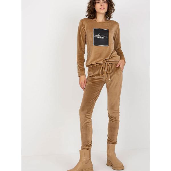 Tepláky Relevance model 177073 Brown S/M