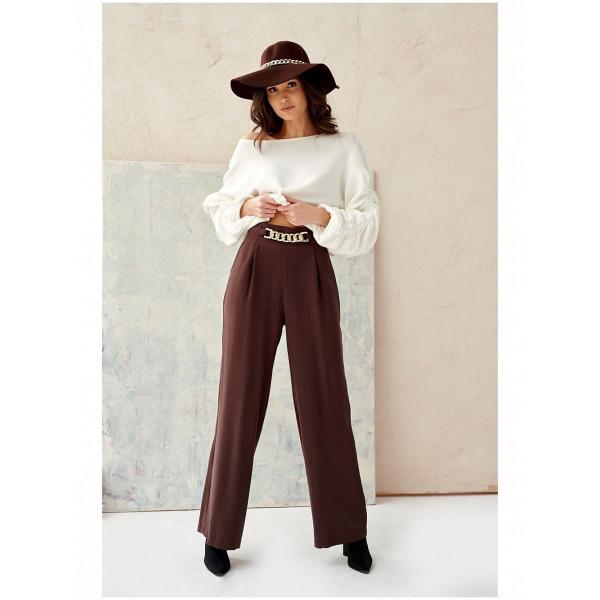 Kalhoty Roco Fashion model 182634 Brown 34