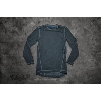 adidas Street Modern Long Sleeve Tee Dyed Solid Grey