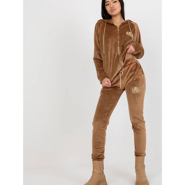 Tepláky Relevance model 175175 Brown S/M