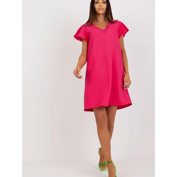 Šaty Rue Paris model 179972 Pink S