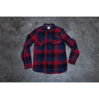 Vans Box Flannel Red Dhalia/ Black