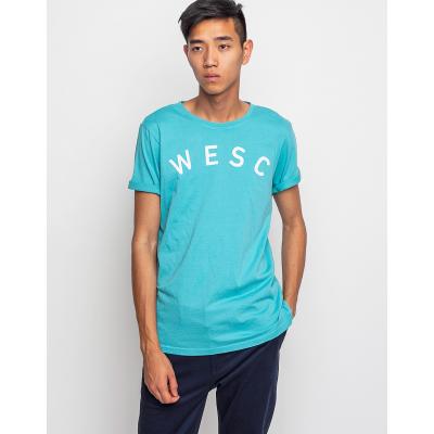 Triko WeSC Bobby Dirty Turquoise