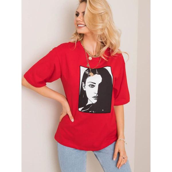 Top Rue Paris model 178091 Red M
