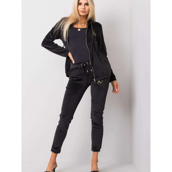 Tepláky Relevance model 173385 Black S/M
