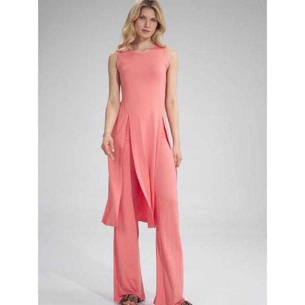 Šaty Figl model 155914 Pink S