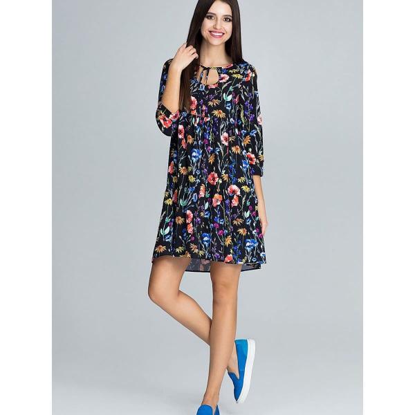 Šaty Figl model 116235 Black S/M