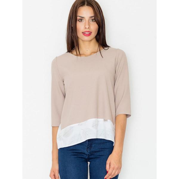 Tričko Figl model 77130 Beige S